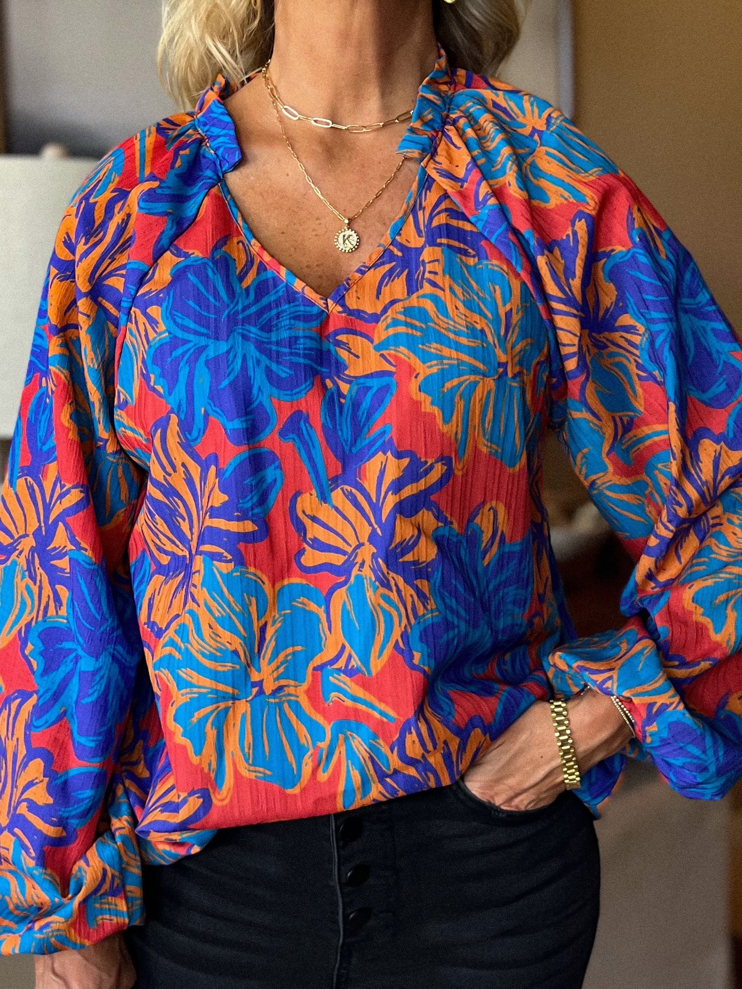 Tropics Long Sleeve Top