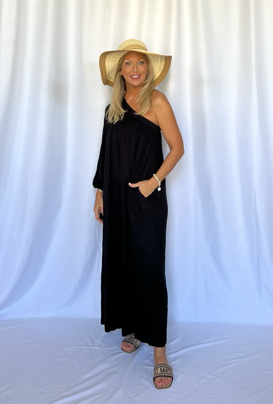 Weekend Stroll Jumpsuit - Black