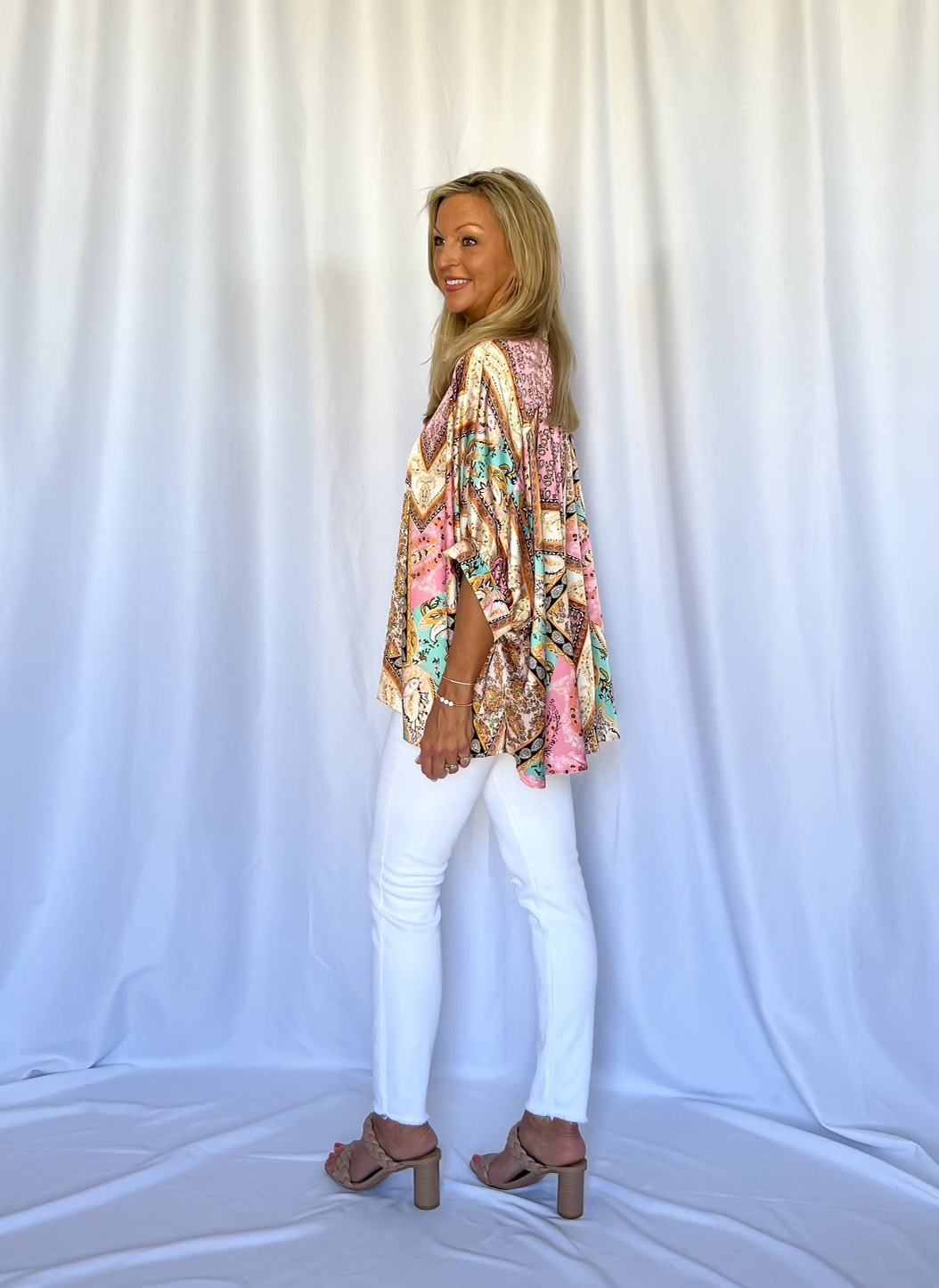 Talk of the Town Half Sleeve Top