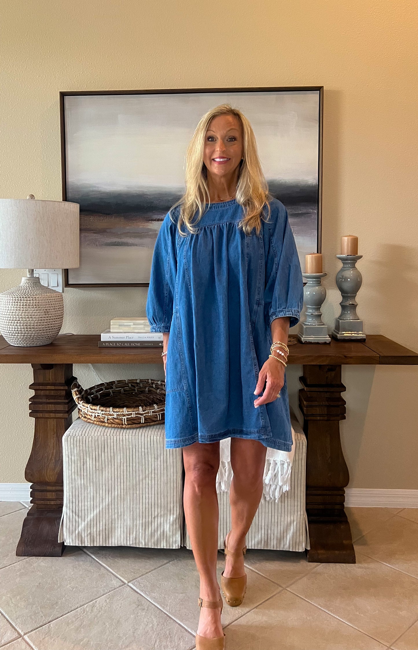 Delilah Denim Dress