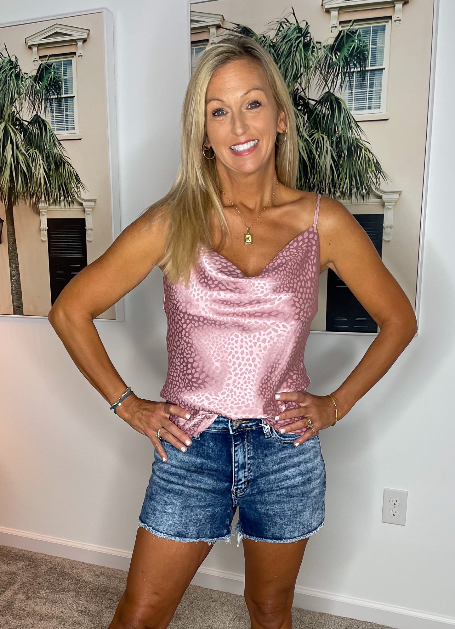 Montego High Rise Denim Shorts by VERVET