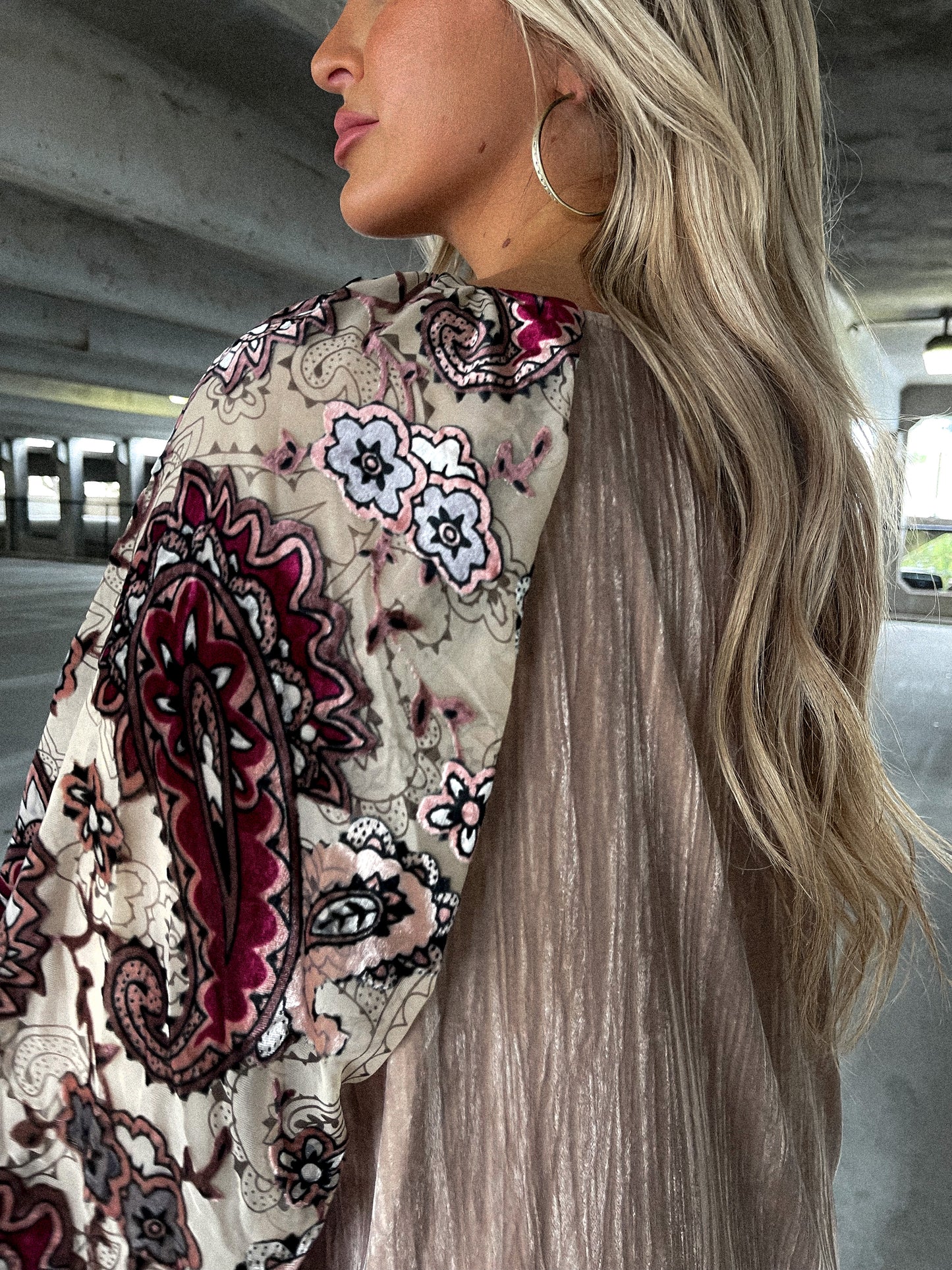 Champagne Velvet Dress