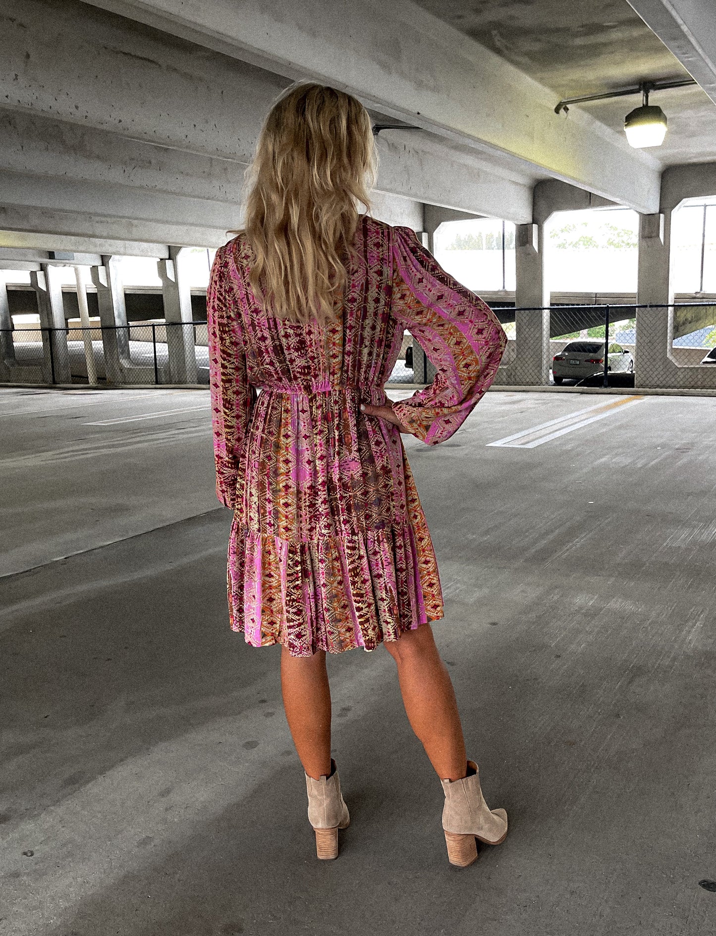 Savanna Printed Dress