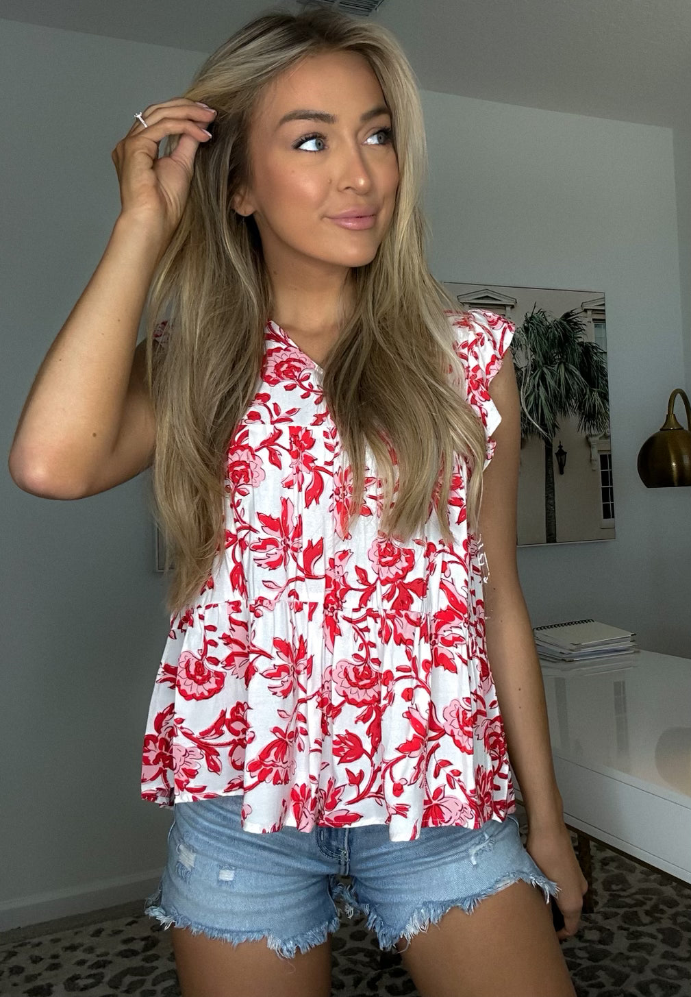 Abigail Floral Top
