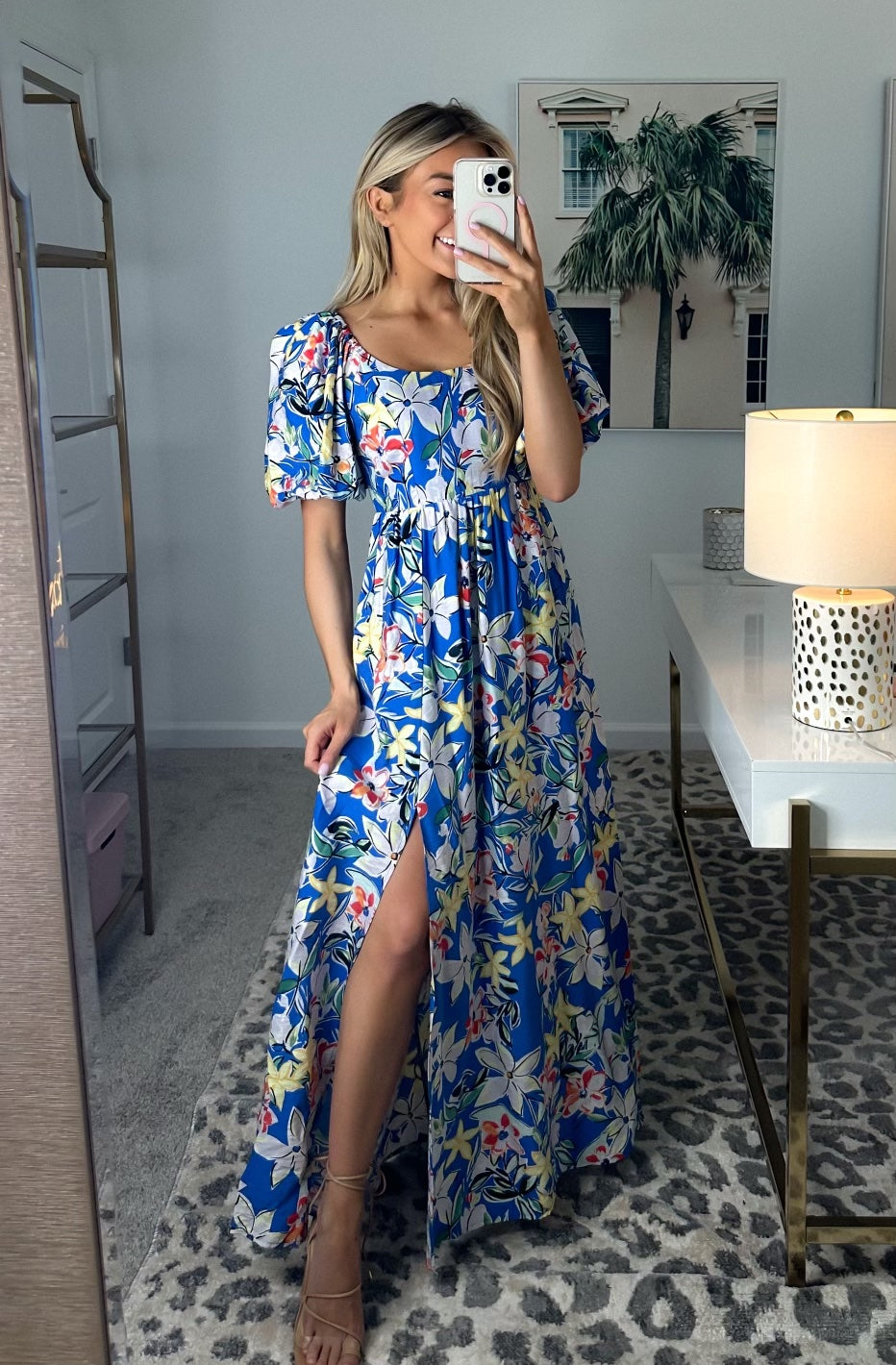 Meet Me On The Terrace Maxi Dress