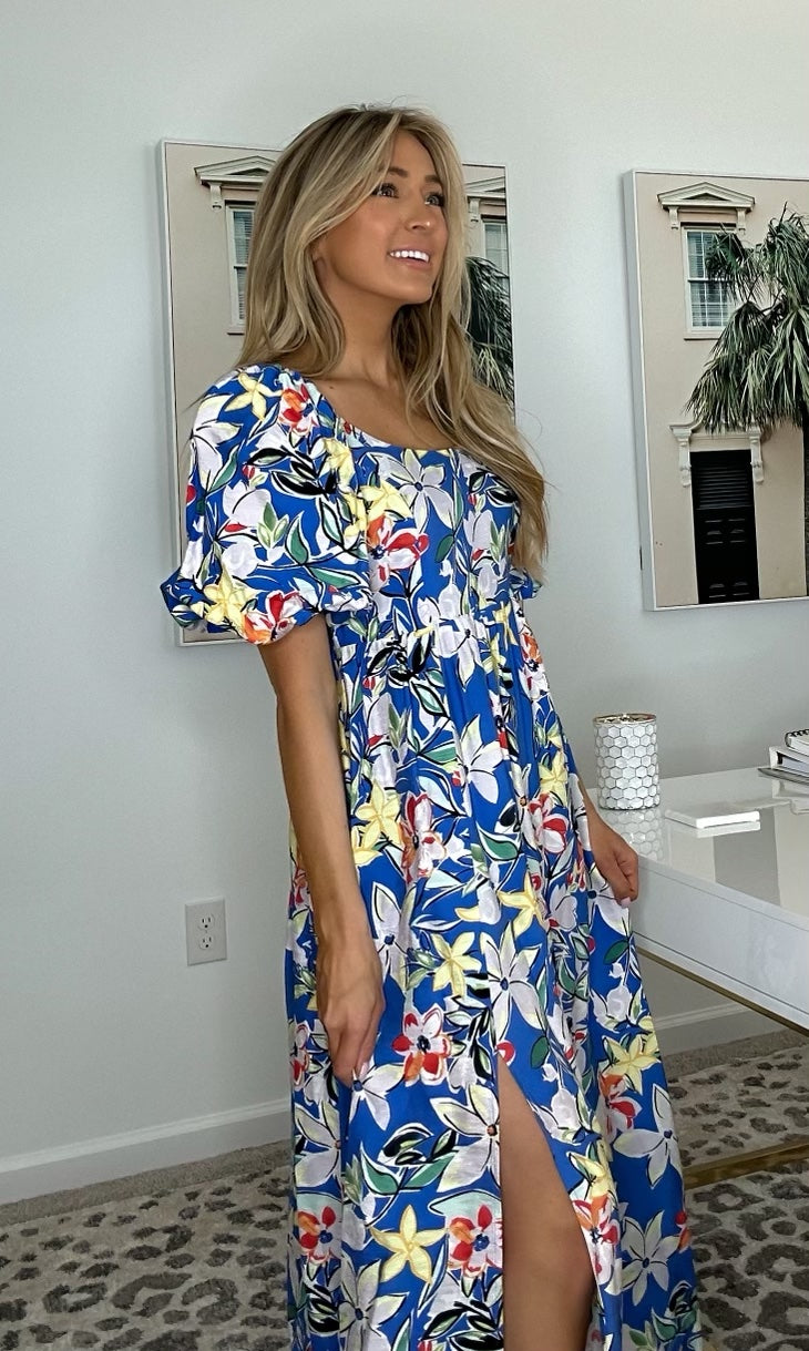 Meet Me On The Terrace Maxi Dress