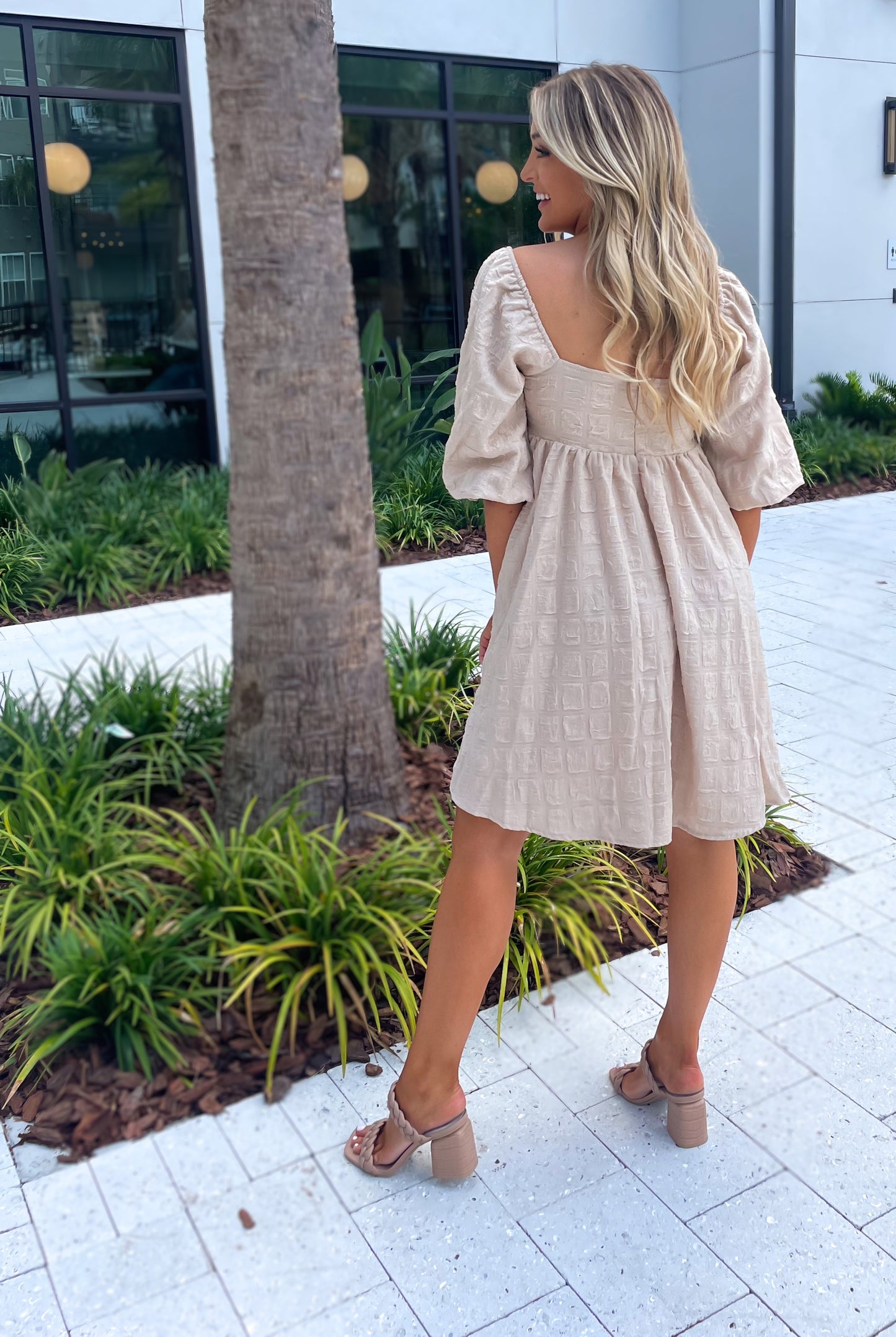 Sand Dune Babydoll Dress