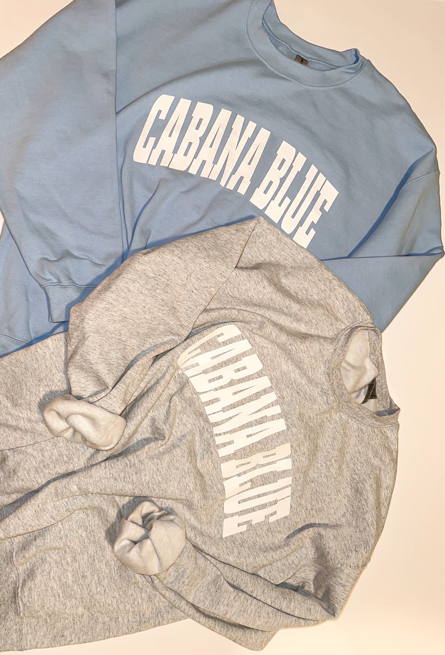 Cabana Blue Sweatshirt - Powder Blue