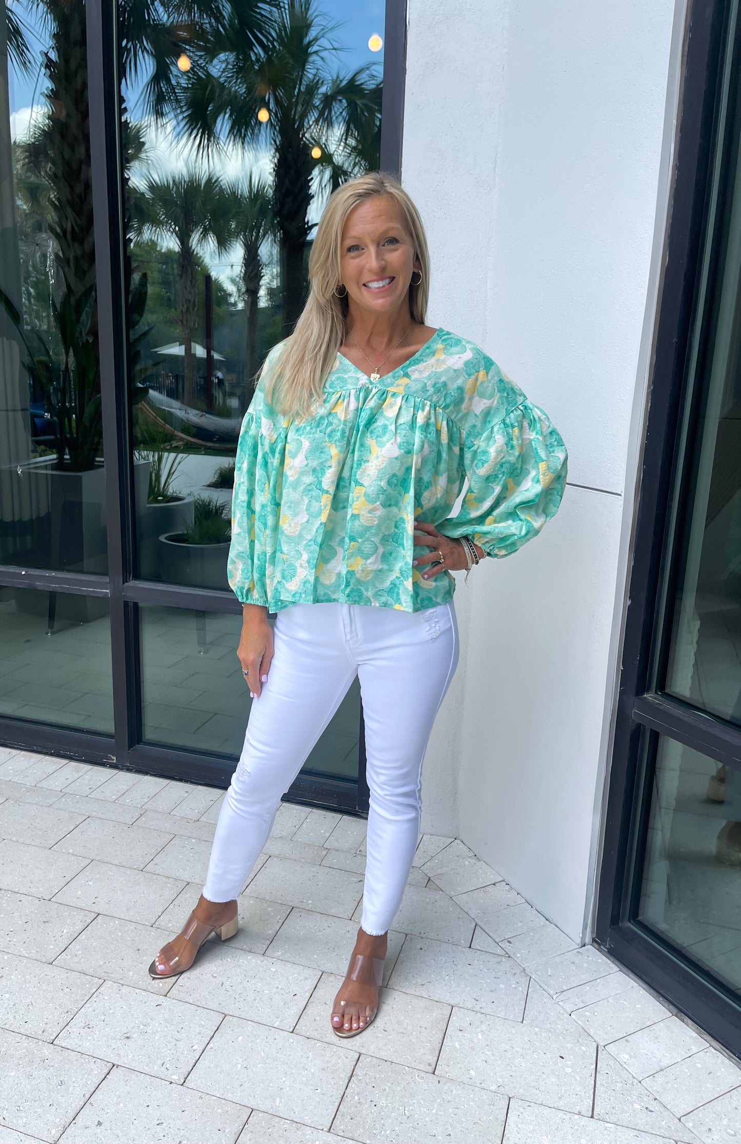 West Palm White Skinnies by KANCAN